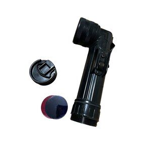 Vintage Fulton US Army Style Black‎ Flashlight Model MX-991/U